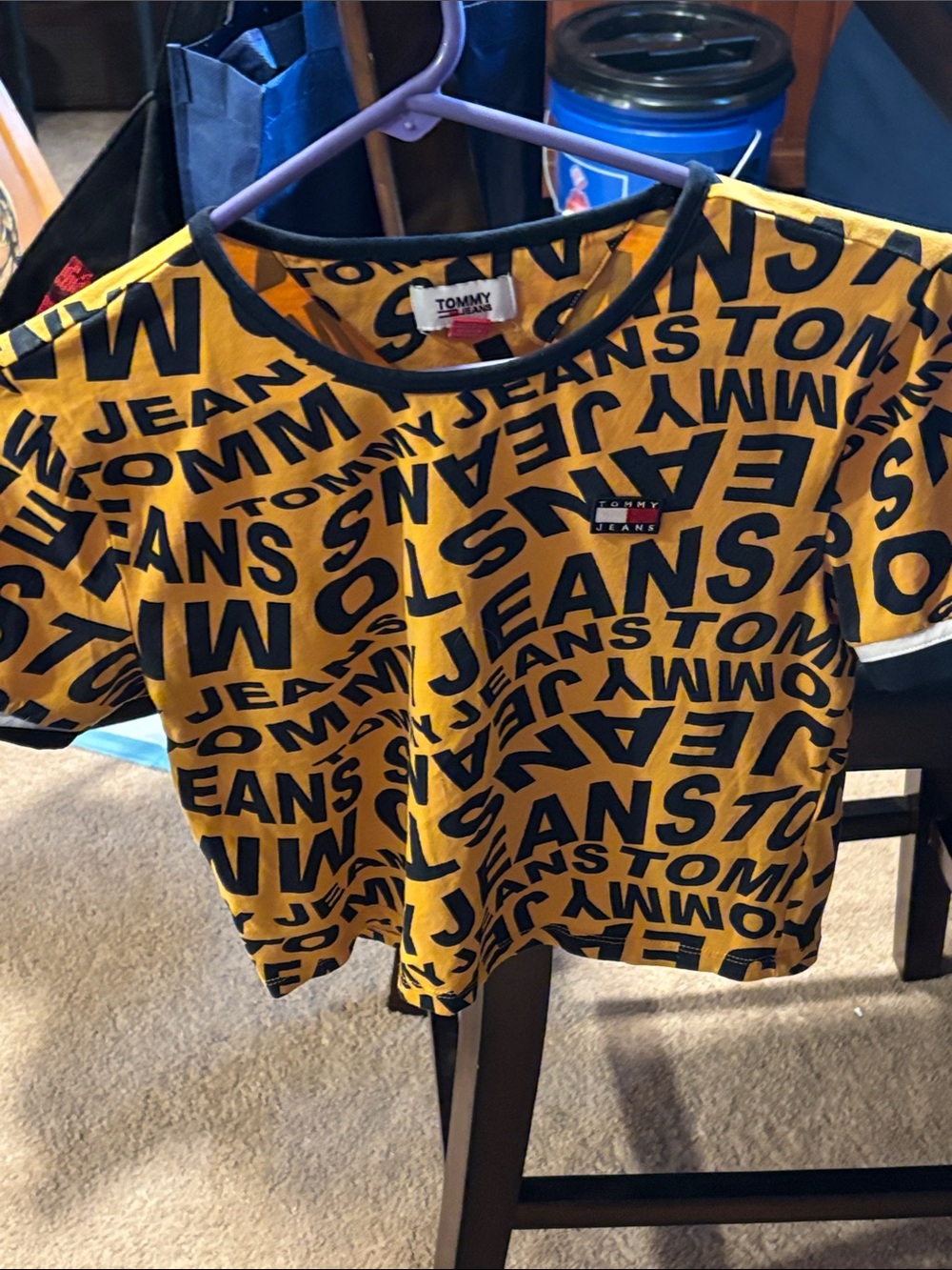 Xs Tommy Hilfiger  cropped Logo Tee